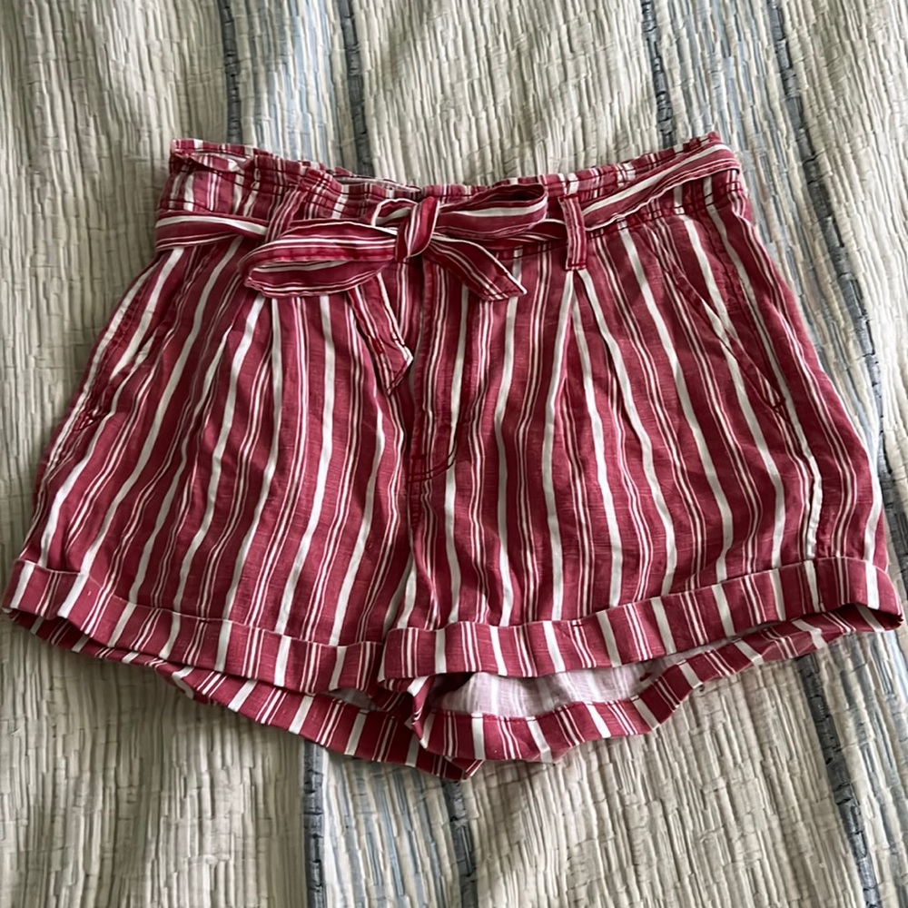 Pin-stripe shorts
